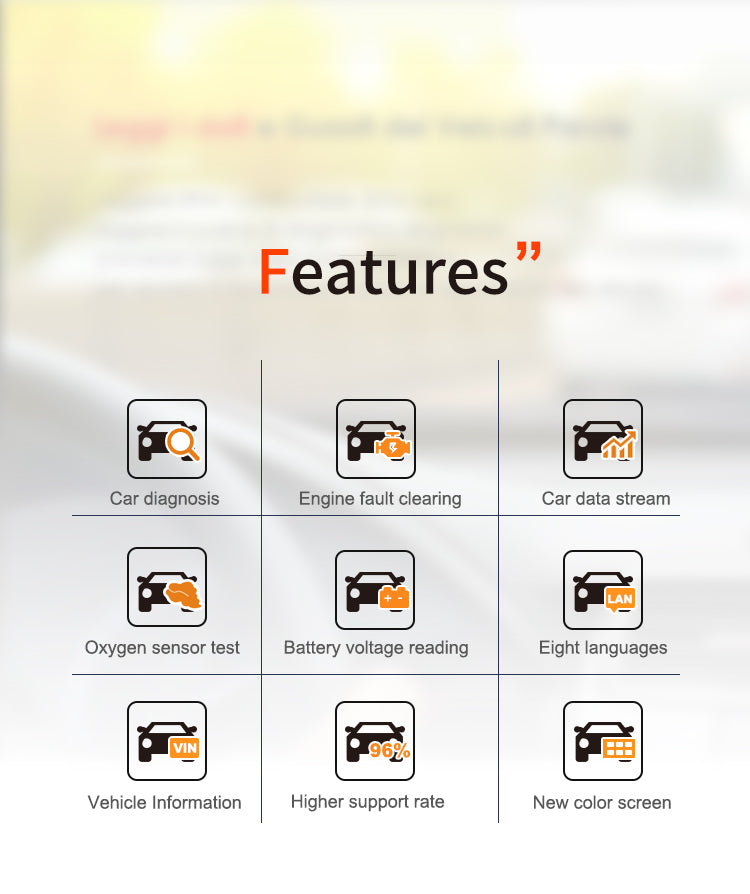 V317 OBD II Diagnostic Scanner