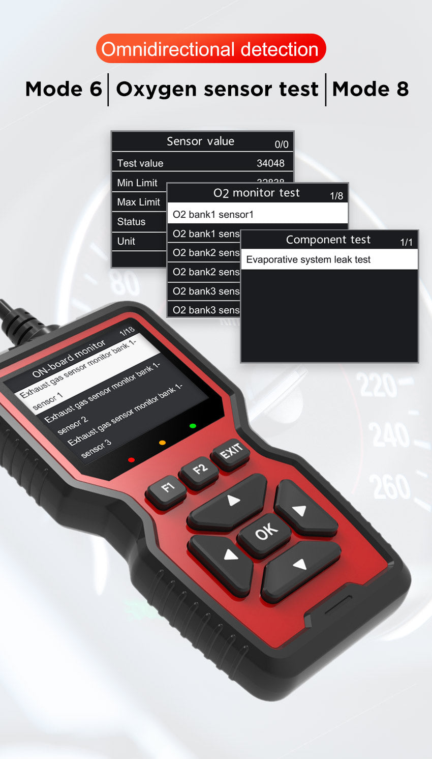 V519 OBD II Diagnostic Scanner