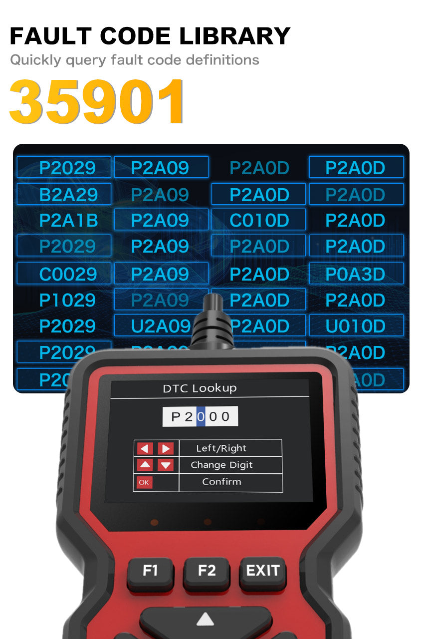V519 OBD II Diagnostic Scanner