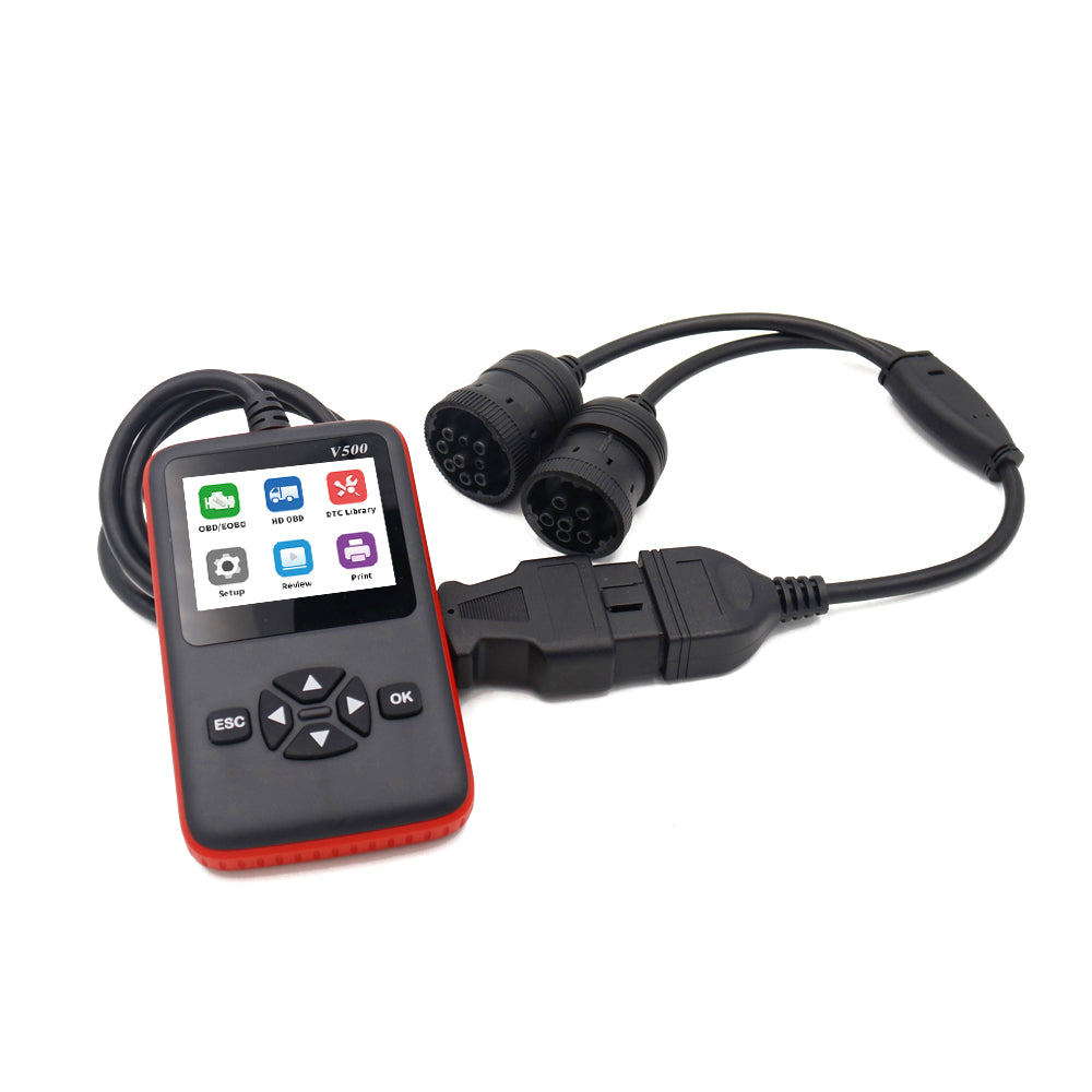 Advanced Commercial Vehicle OBD II Scanner