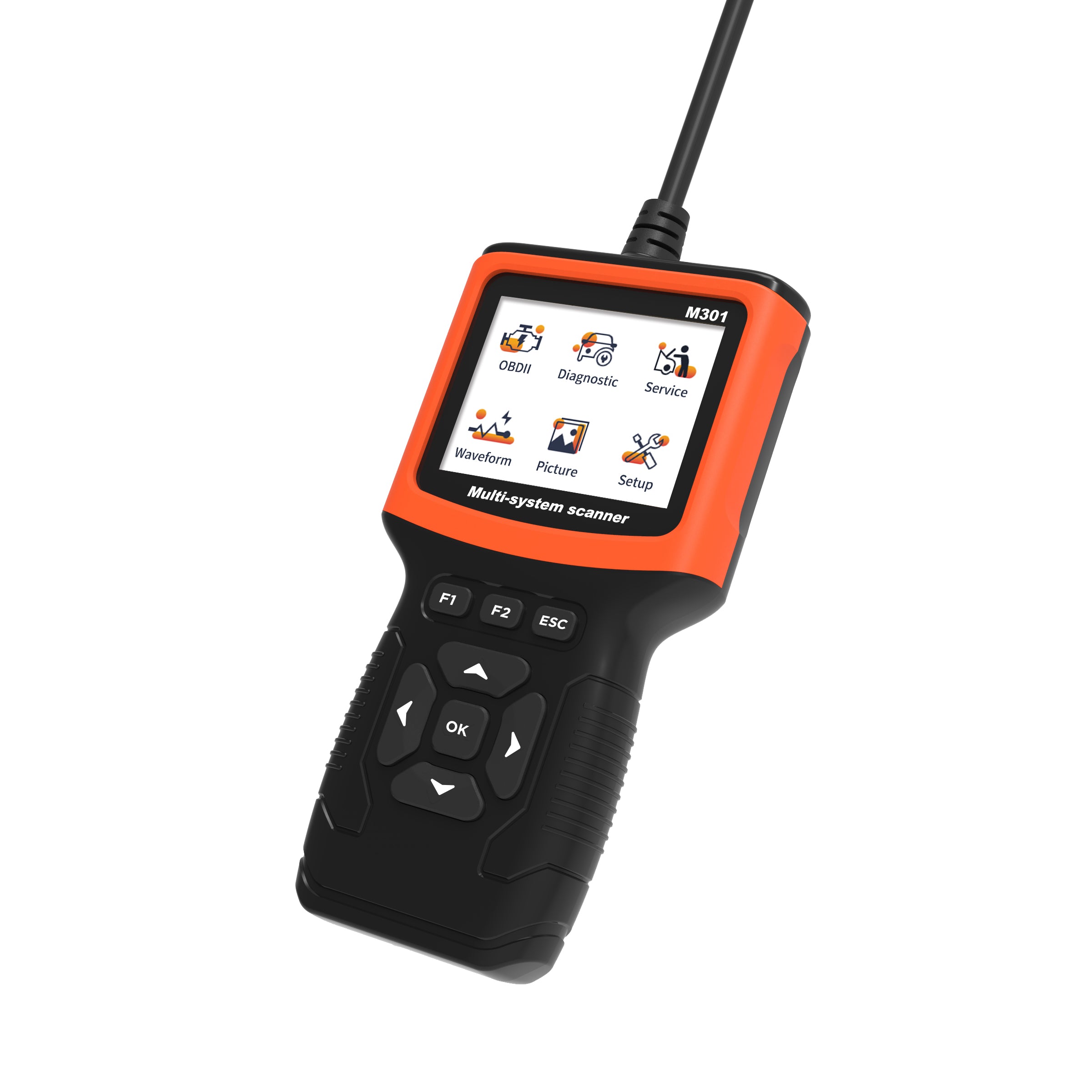 Advanced Engine, Airbag, ABS OBD II Diagnostic Scanner