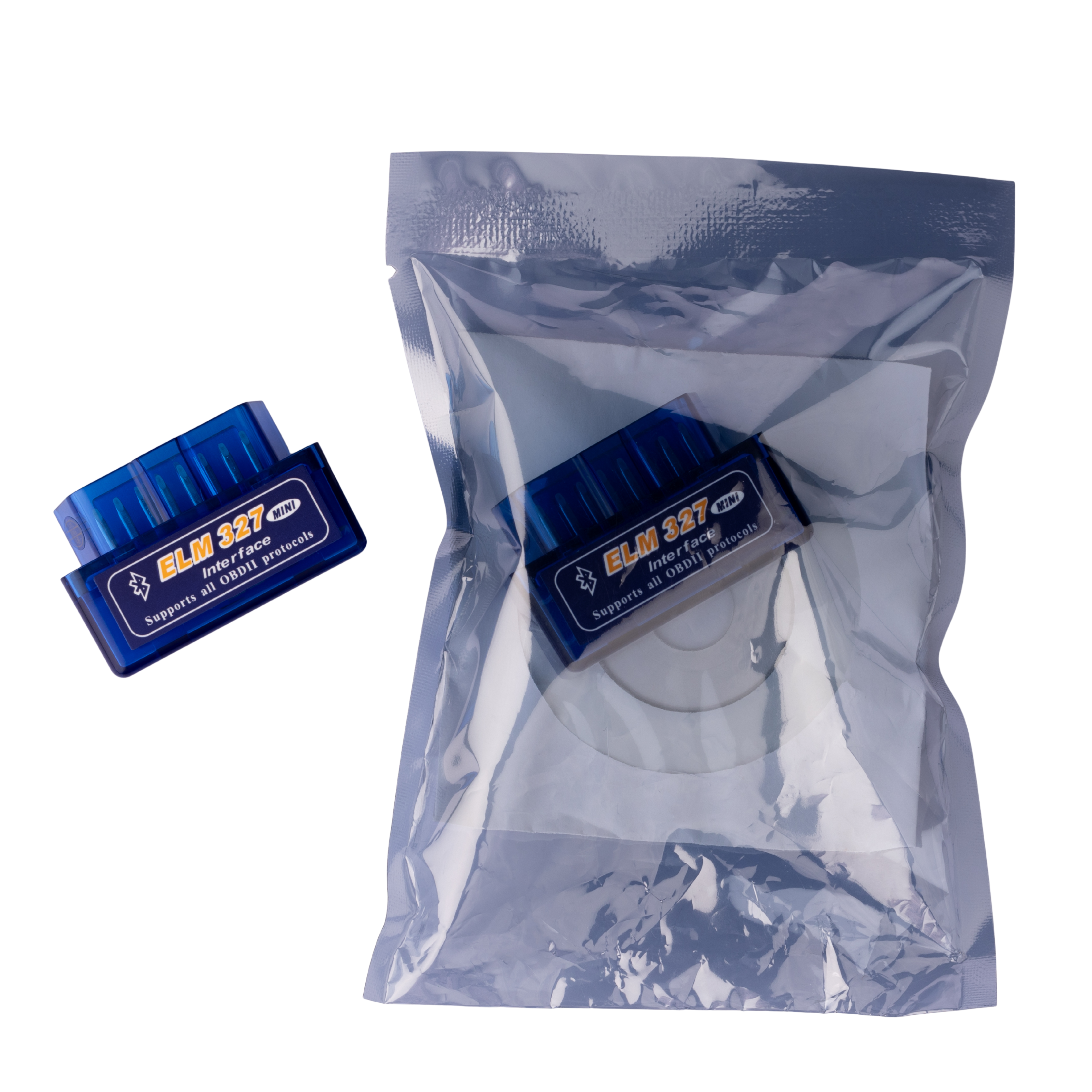 Advanced Double Chipset Supermini ELM327 Bluetooth OBD II Diagnostic Scanner