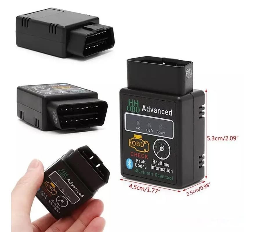 Advanced Bluetooth OBDII Car Scanner & Code Reader OBD2 Diagnostic Tool