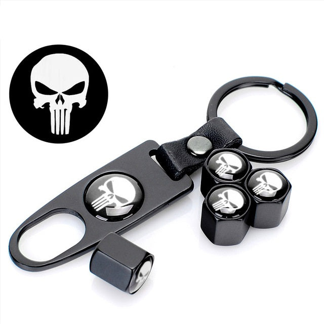 Anti-Theft Metal Air Valve Caps