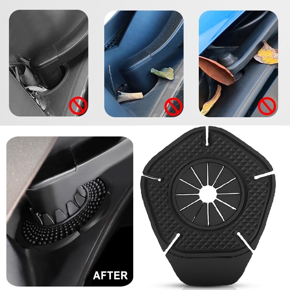 Universal Silicone Windshield Wiper Hole Cover for Cars
