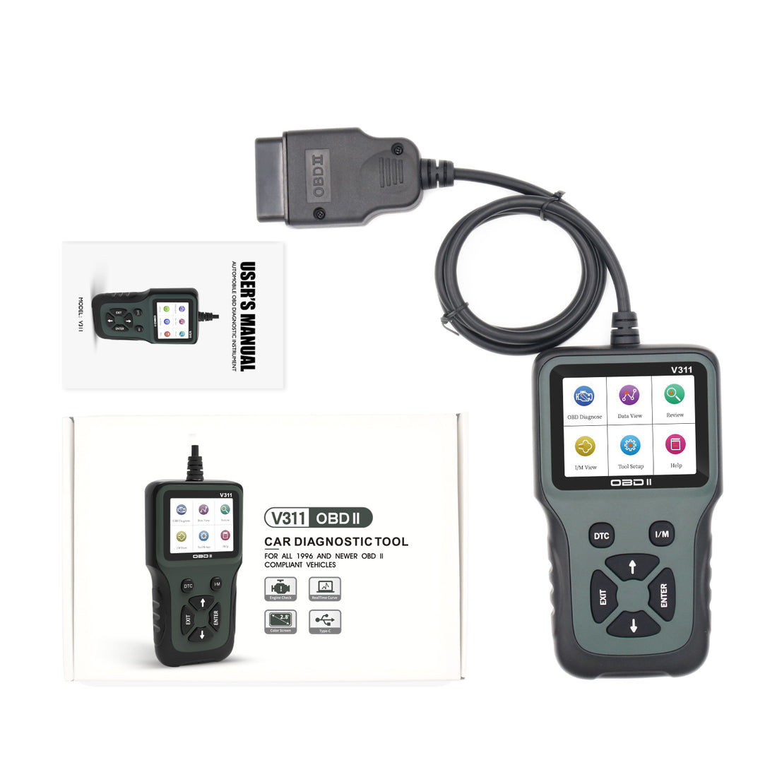 V311 OBD II Diagnostic Scanner