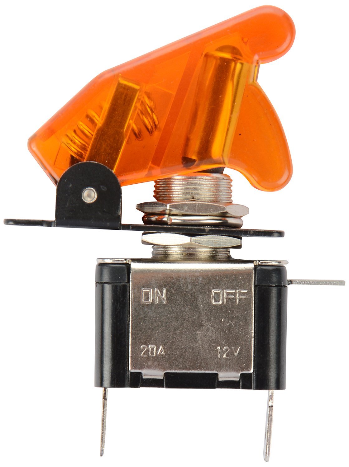 Yellow – Arming Switch with Aircraft Safety Cover & LED Light