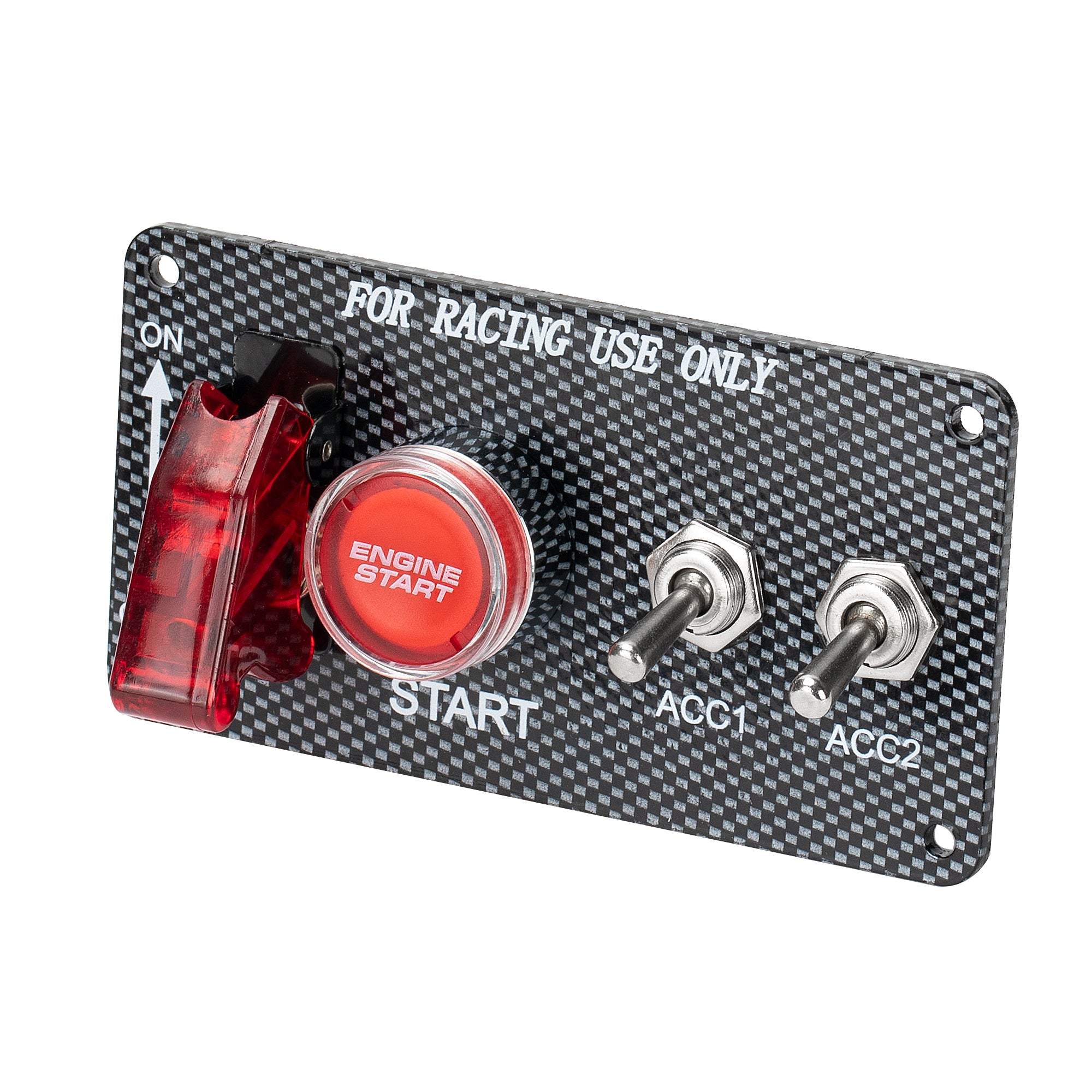 4 in 1 Arming Switch Racing Panel with Engine Start/Stop Button